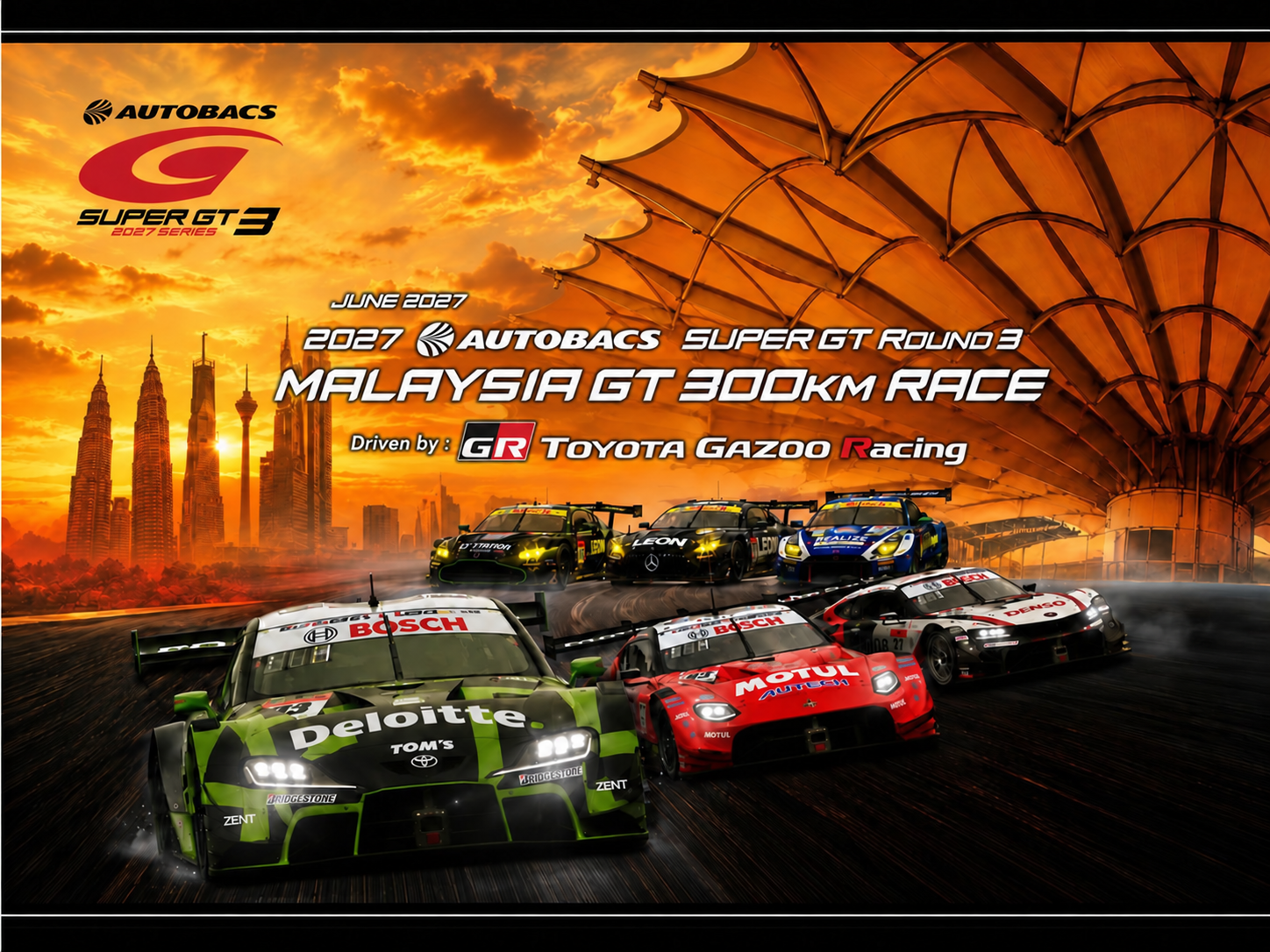 2027 SuperGT Malaysia GT 300km Race — event visual