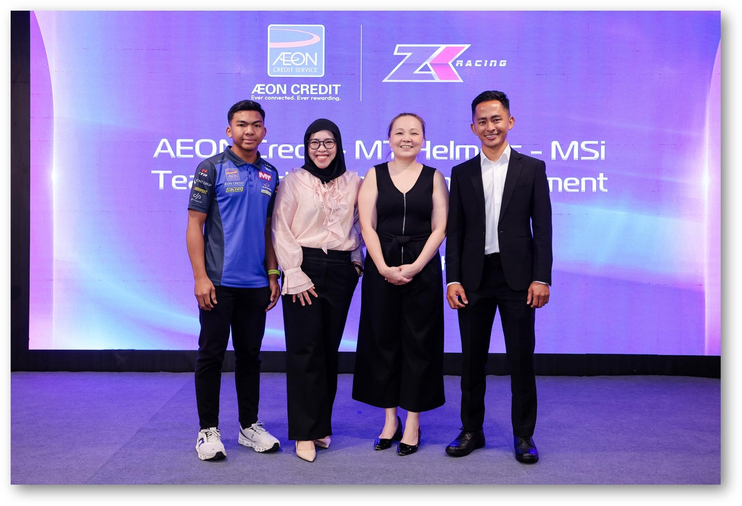 AEON Credit Title Sponsorship - Hakim Danish Moto3 photo 5