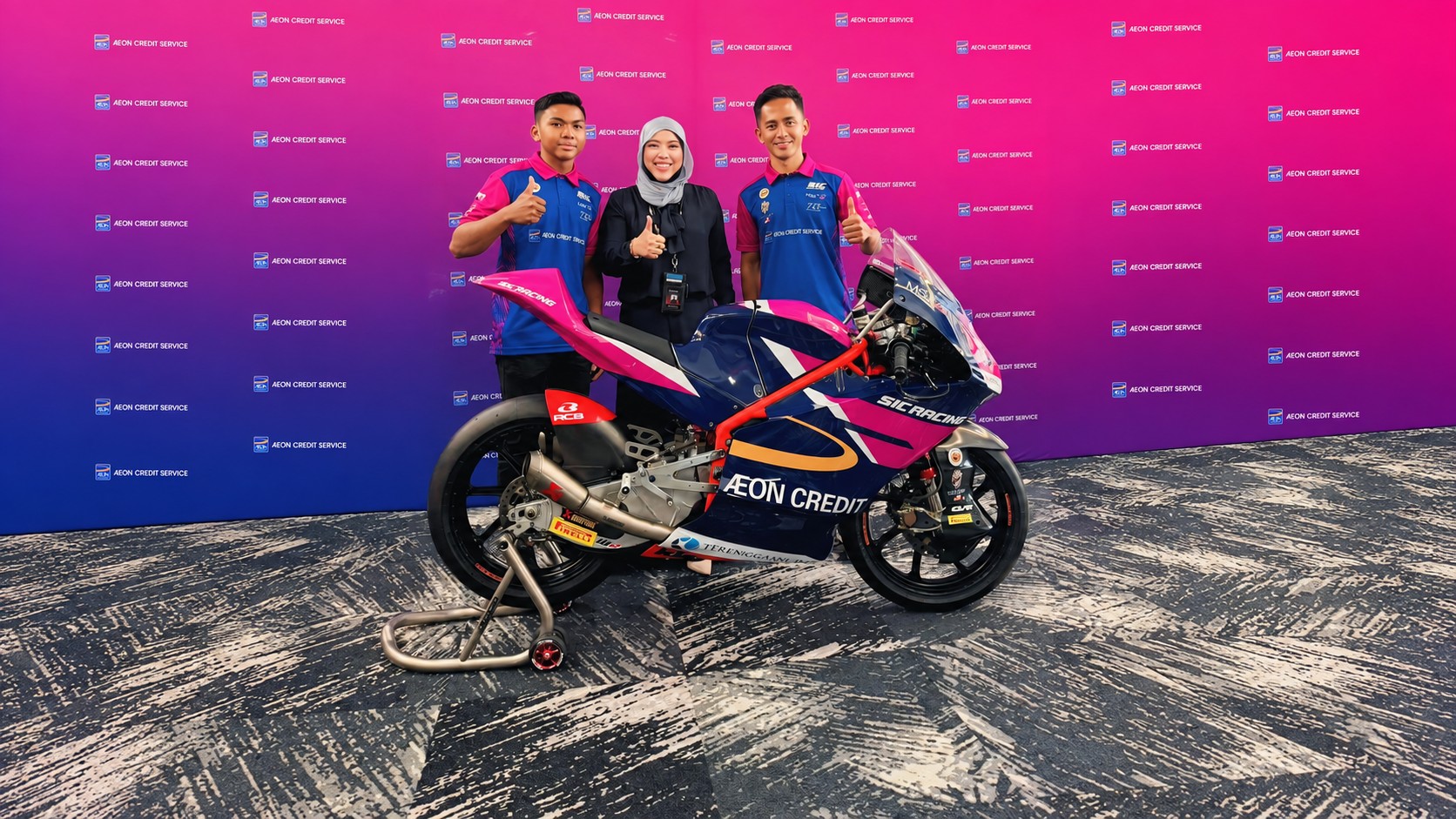 Hakim Danish 2025 Moto3 Wildcard Sponsorship photo 1